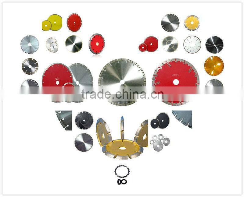 Continuous rim blade for tile and porcelain cutting