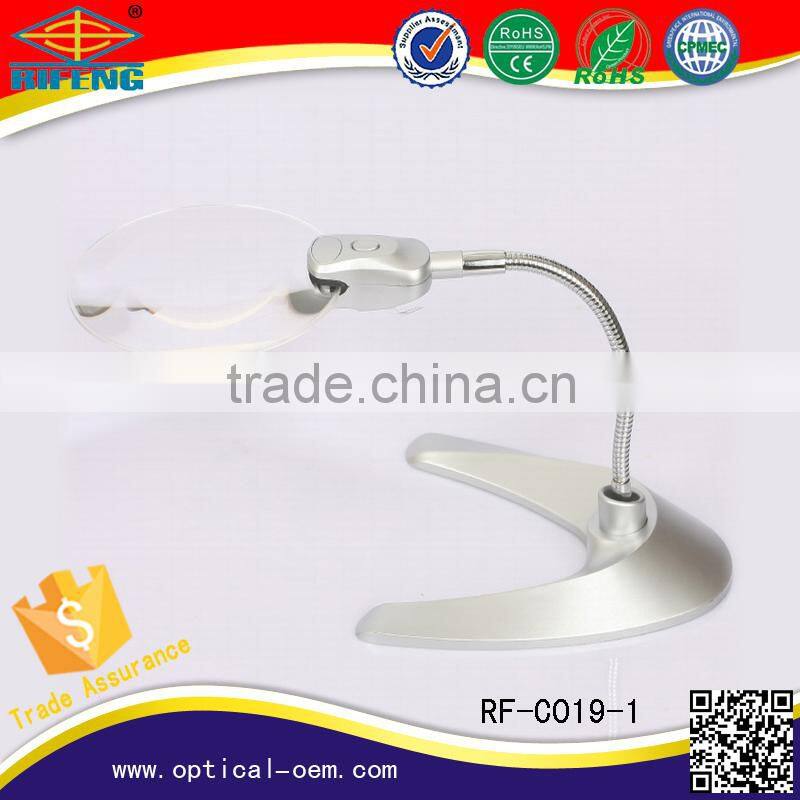 new frame cloth watching stand magnifying glass metal loupe magnifiers
