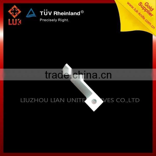 Irregular machine blade for steel sheet perforating