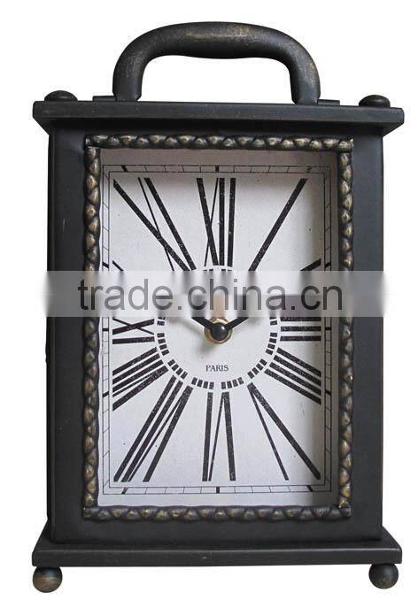 Table Clock Desktop Metal Clock For Home Decoration