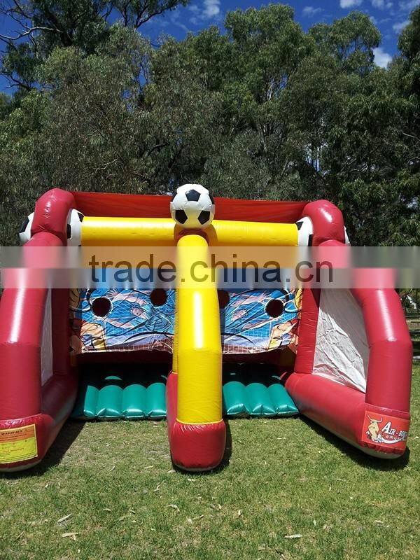 high quality inflatable soccer challenge with factory price