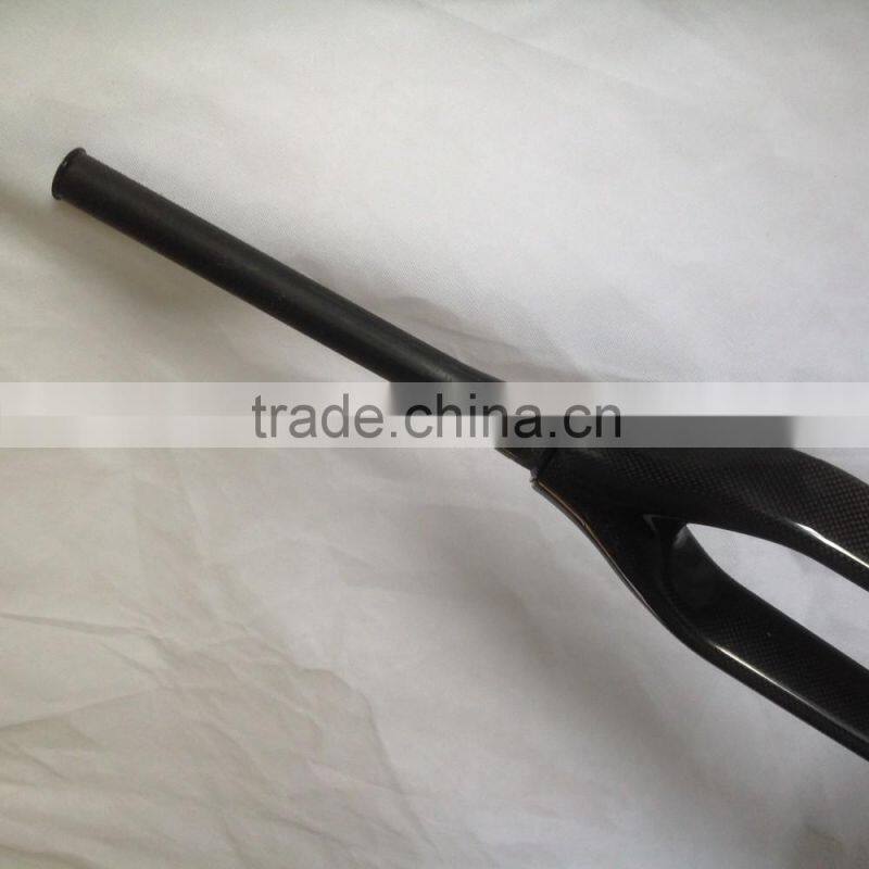 cheap 29er carbon fibre mountain bicycle forks mtb carbon forks carbon forks disc brake through axle fork
