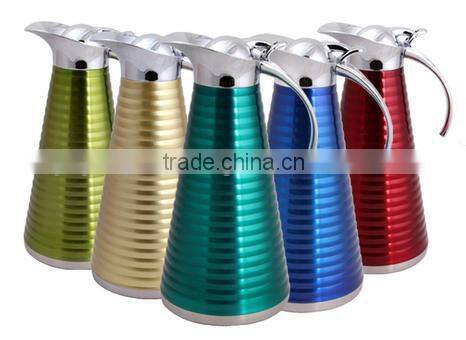 Unique Design High Grade Beautiful Stainless Steel Thermos Vacuum Jug Coffee Pot