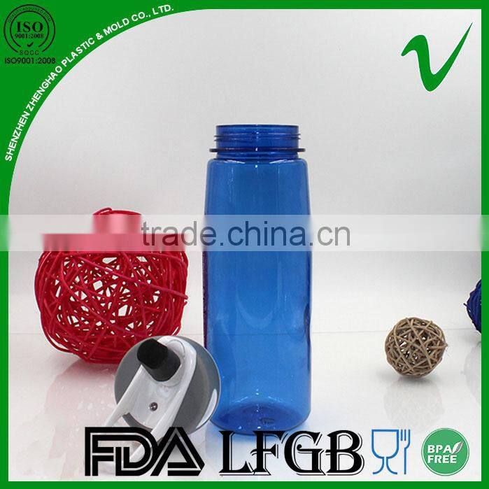 Food grade PCTG round empty clear water drink 700ml plastic bottle