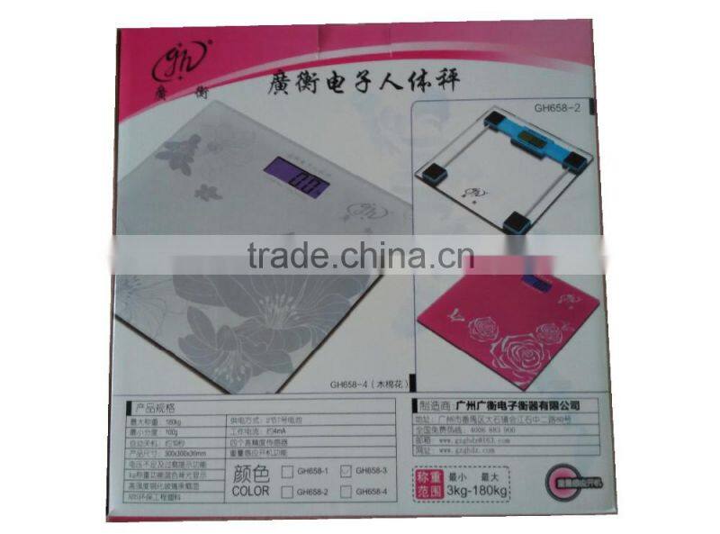 hottest! 180kg digital body weighing scale high precision body scale large light display