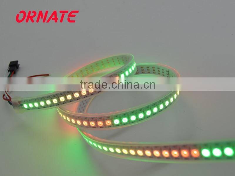 Addressable LED Strip WS2812B/SK6812, SM16703,TM1914 5 meters, 30 LEDs/meter, White/black PCB
