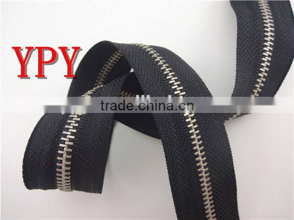 3# cupronickel teeth zipper roll