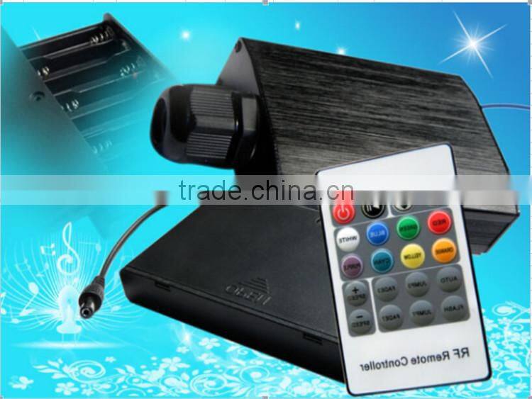 full color flashing mini fiber optic light engine