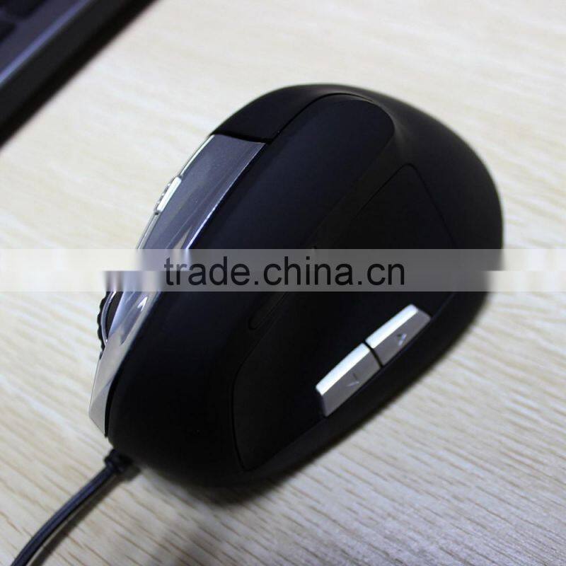 6 Buttons USB Wired Ergonomic Vertical Optical Mouse 800 1200 1600 2000 DPI