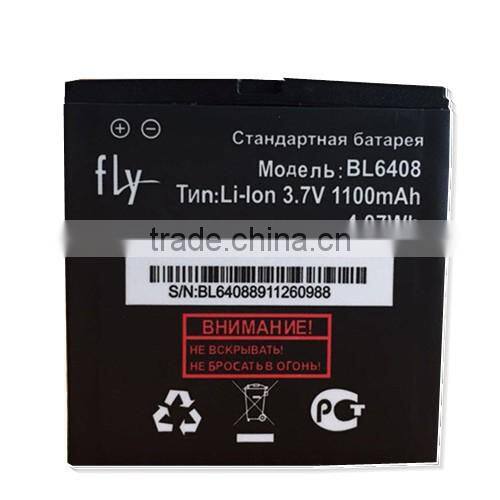 BATTERY FACTORY professional phone battery for Fly display battery 3.7v BL 6408