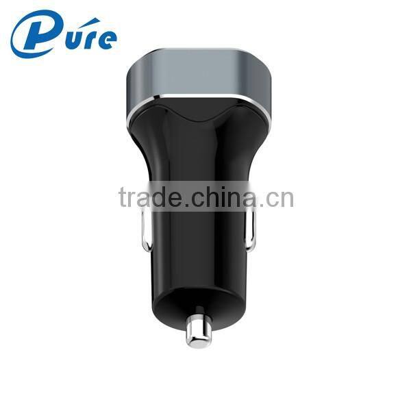 universal black micro usb car charger for samsung for iphone in car charger adapter