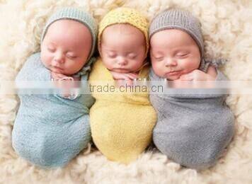Baby newborn wraps baby photography props soft fabric for baby sleeping