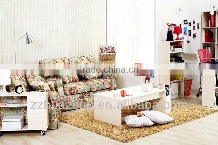 Japanese Style MDF Coffee Table With Storage Notch