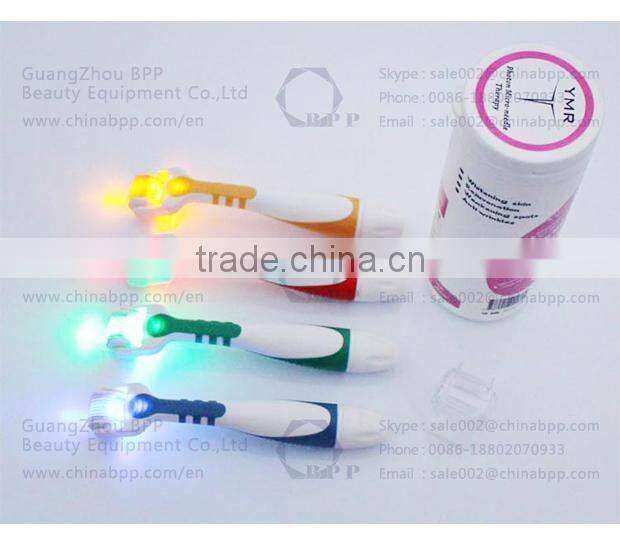 2016Popular dermapen microneedle machine with 405nm blue light