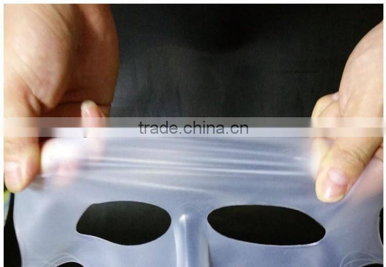 Reusable Ear Hanging Locking Water Essence Silicone Facial Mask face shield