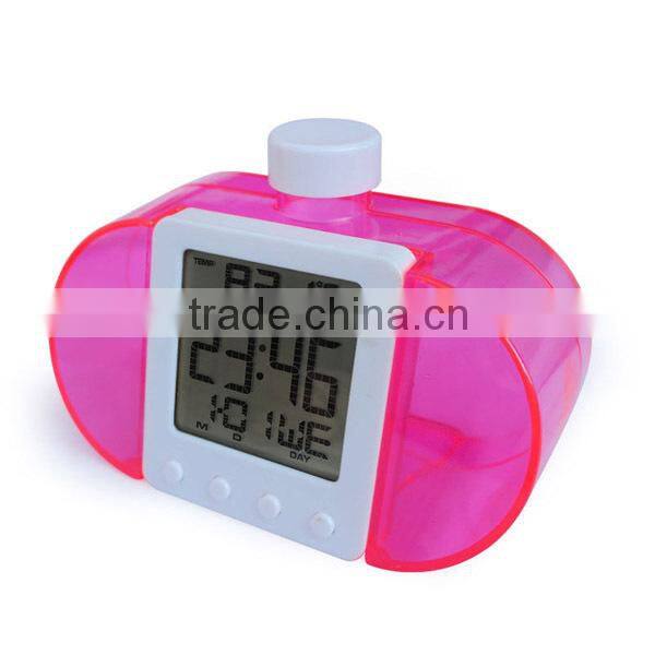 Eco-friendly Water Power Digital LCD Clock Novelty Self Energy