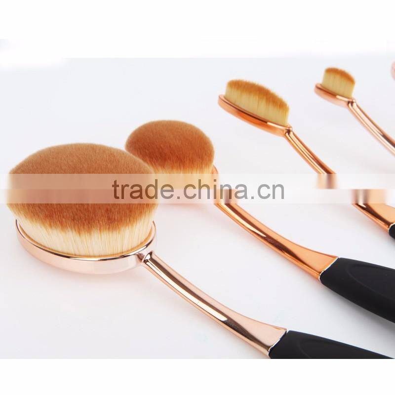 Oval Make Up Brush Set 5pcs