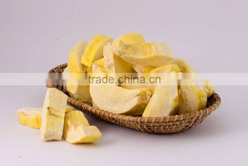 Freeze Dried Durian Durian Monthong, Thailand, 100% Natural, Dried Fruit