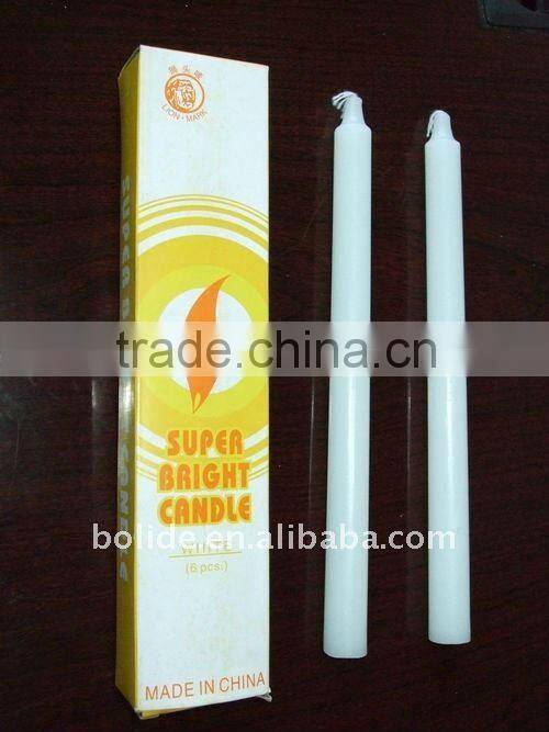25g home use white candle