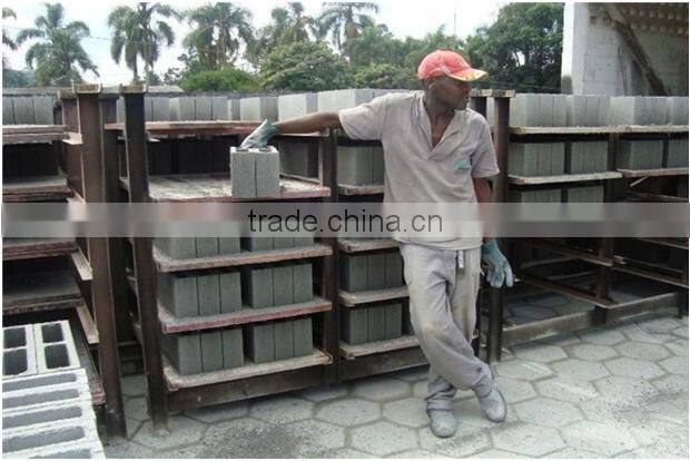 Small investment Big Profit! QTJ4-40 Hollow Block And Pavers brick making machine for small factory with Vedio