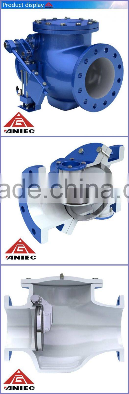 Swing check valve cast iron/ductile iron body.