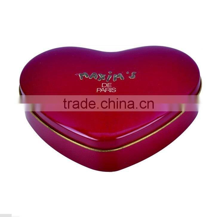 heart shape chocolate packaging tin box heart shaped chocolate box