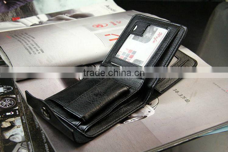 From Guangzhou PU Men Wallets New Design Cheap Mens Leather Wallet With Coin Bag Wholesale