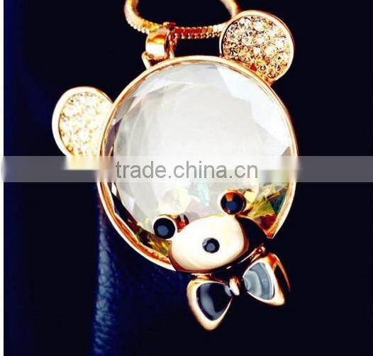2014 Fashion Trend Elegant Bear Pendant Necklace Little