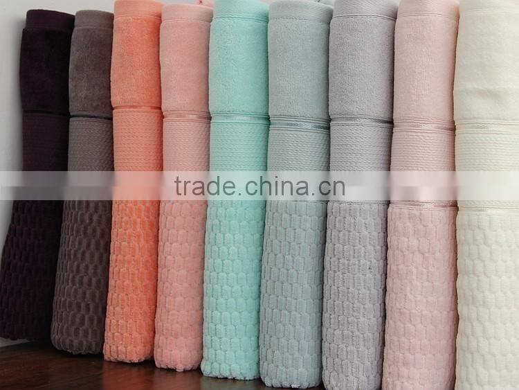 Wholesale Custom 100% Terry Cotton Bath Towel