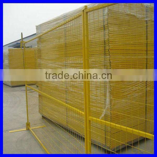 Canada high standard galvanized /powder coated temporary fence