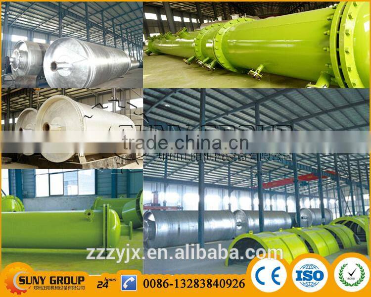 Waste tyre recycling to crude oil equipment in China