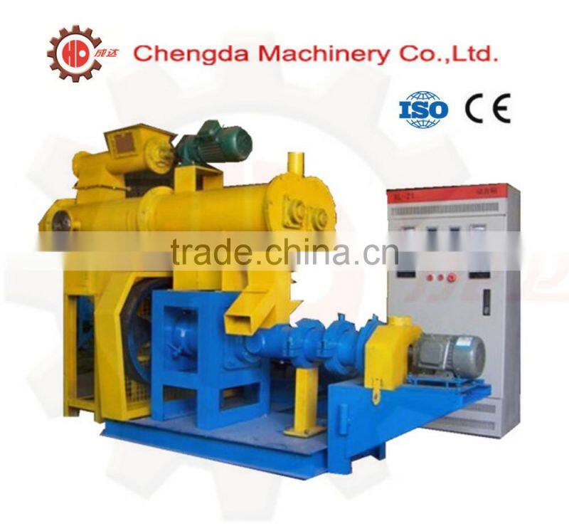 Low consumption floating fish feed extruder, fish feed pellet mill, pet feed pellet machine with ce