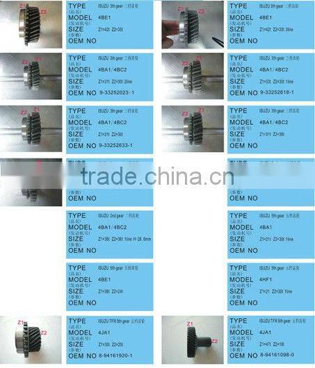 4HF1 Time Gear 72 Teeth And 60 Teeth ForISUZ