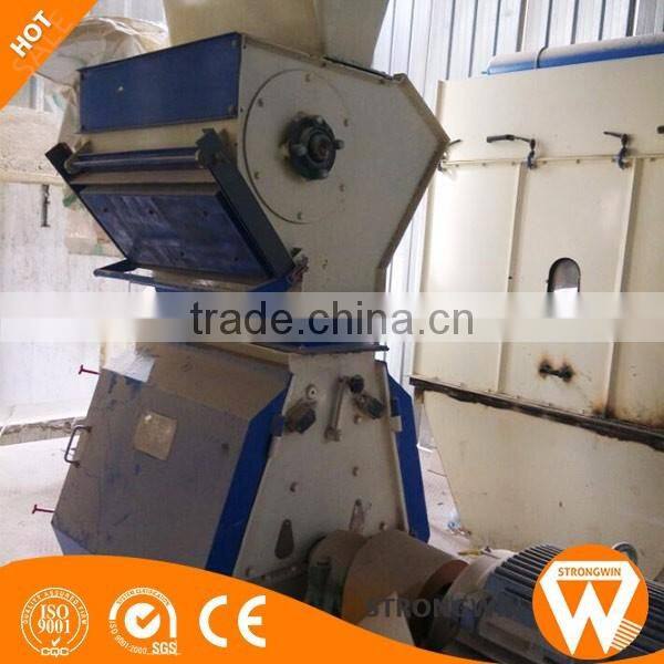China Strongwin feed machinery 1t/h cattle feed pellet production line plant with CE