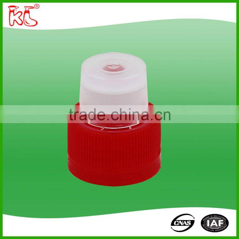 28mm cosmetic bottle cap plastic cosmetic cap supplier KINGLONG support free sample,OEM,ODM