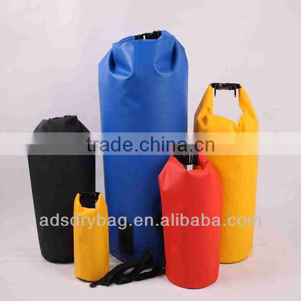 500D tarpaulin ocean pack dry bags waterproo with shoulder strap