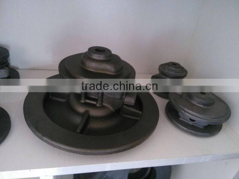 OEM Precoated sand casting Cast Iron Air Compressor Spare Parts