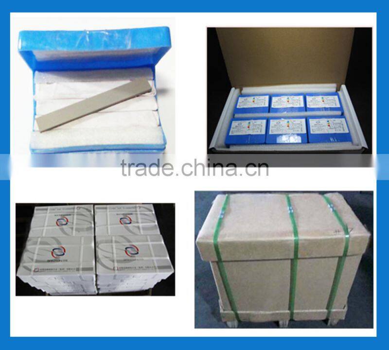 K20 cemented carbide cutting blade for woodworking with double holes