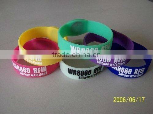 Hot Sale RFID Silicone Bracelets with Factory Price