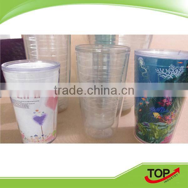 hot-selling Creative Coffee Cups/take away coffee cups/16OZ plastic cup