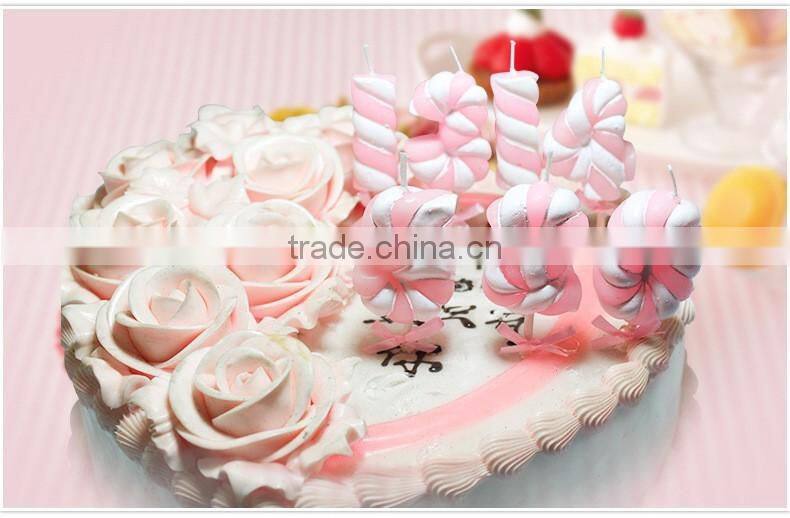digit figure birthday colored number candle