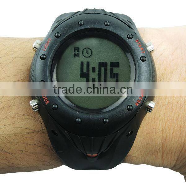 Digital Sports Watch Heart Rate Monitor Pedometer Exercise Chronograph Belt Fitness Watches Fat Calorie Counter 30~240bpm