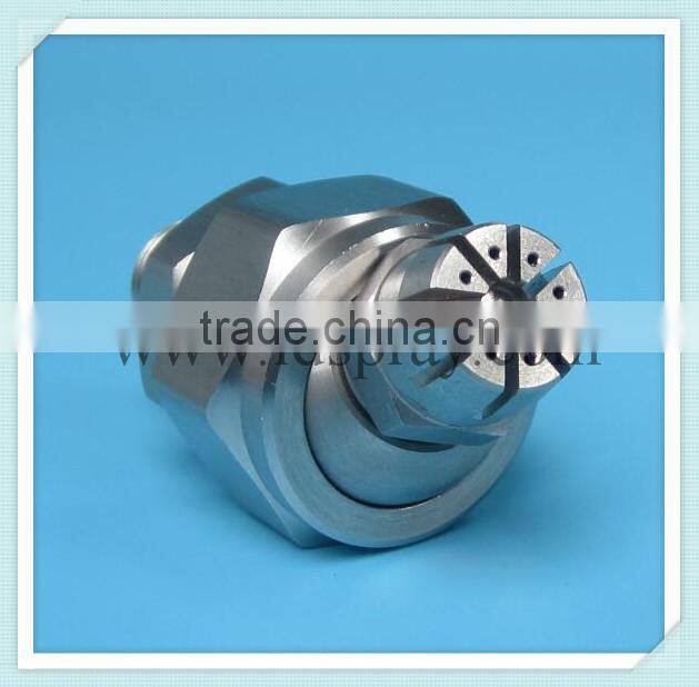 316 Stainless steel SS compressed air blowing round nozzles with 8 pcs holes