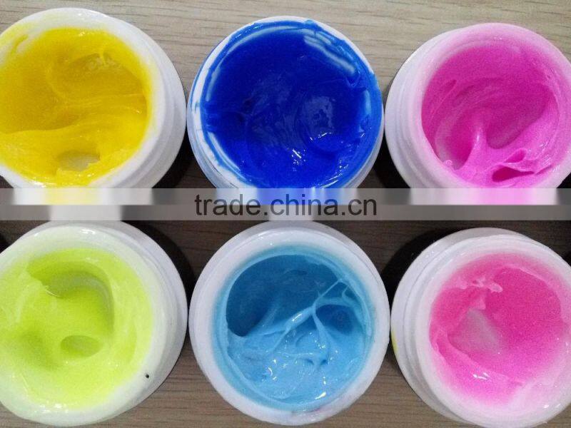 Thick gel carving gel