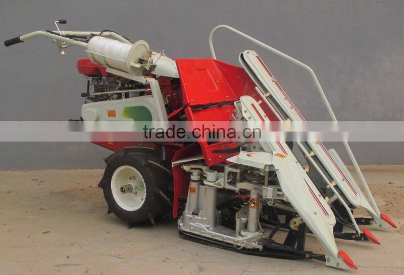 Home use mini rice harvester