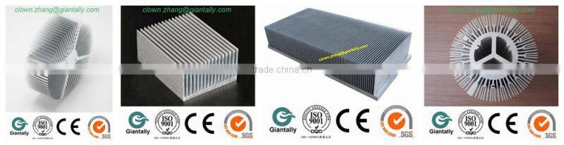 Aluminum heatsink for precision auto