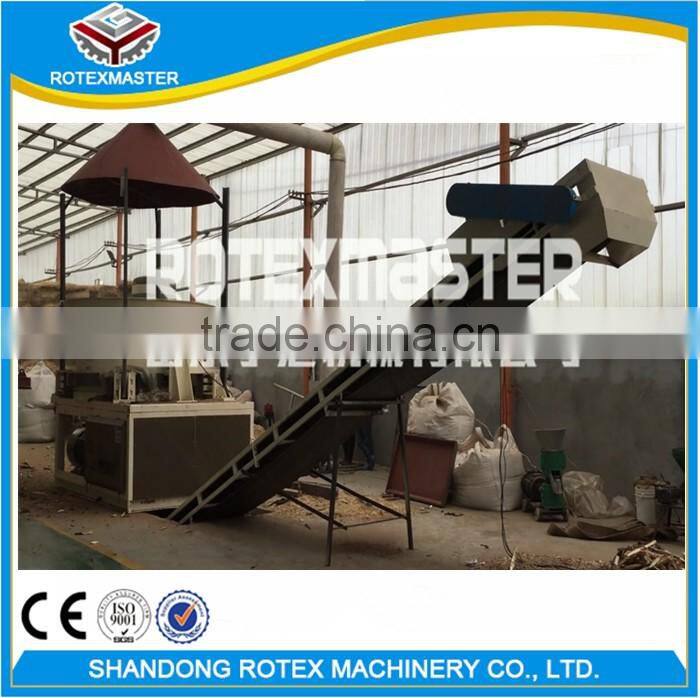 large wood chunk splitter / tree stump crusher