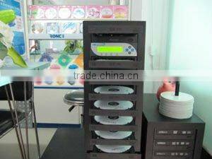 Automatic 1 to 11 cd dvd duplicator machine with cheap price