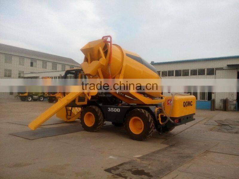 Widely used ready mix concrete mixer truck for sale/concrete mixer drum - QGMG-3500