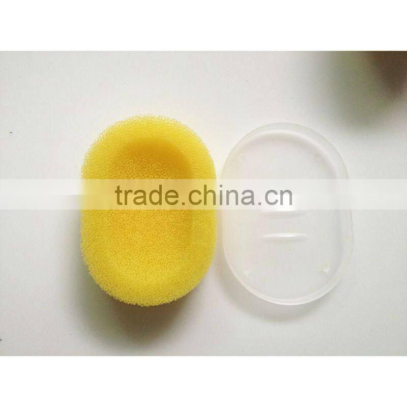 Soap no-slip recessed sponge soap holder